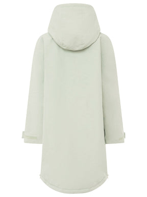 Zwillingsherz - Oversize Windjacke leicht - Salbei