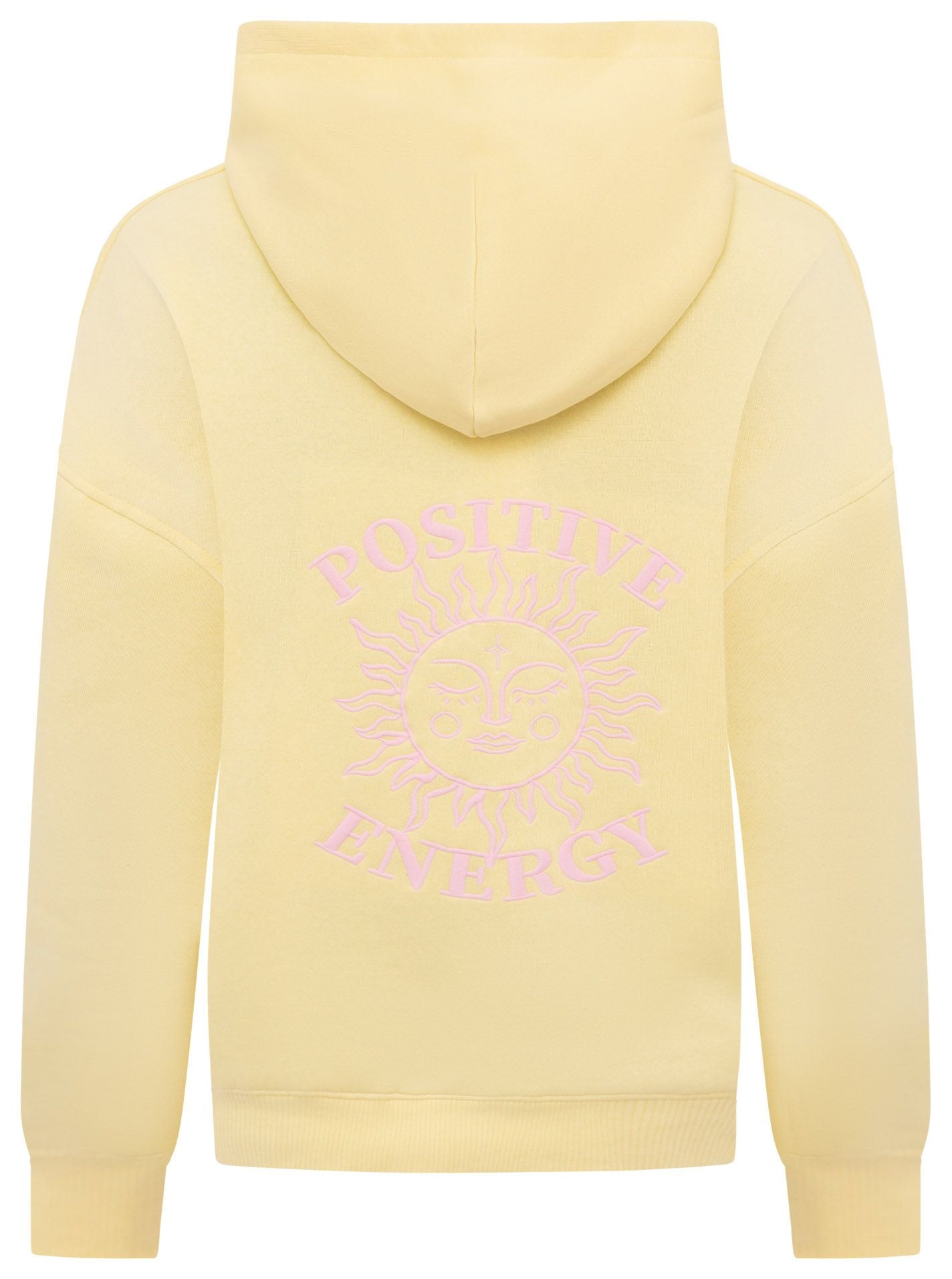 Zwillingsherz - Hoodie "Positive Energy" - Gelb