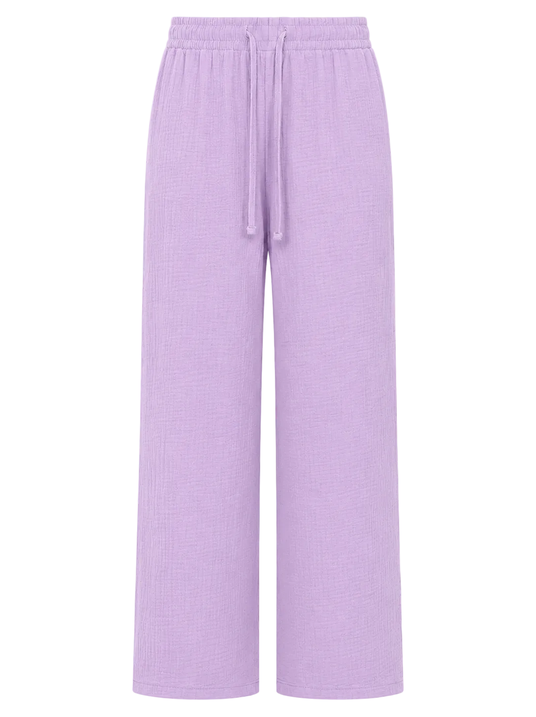 Musselin Hose - Flieder