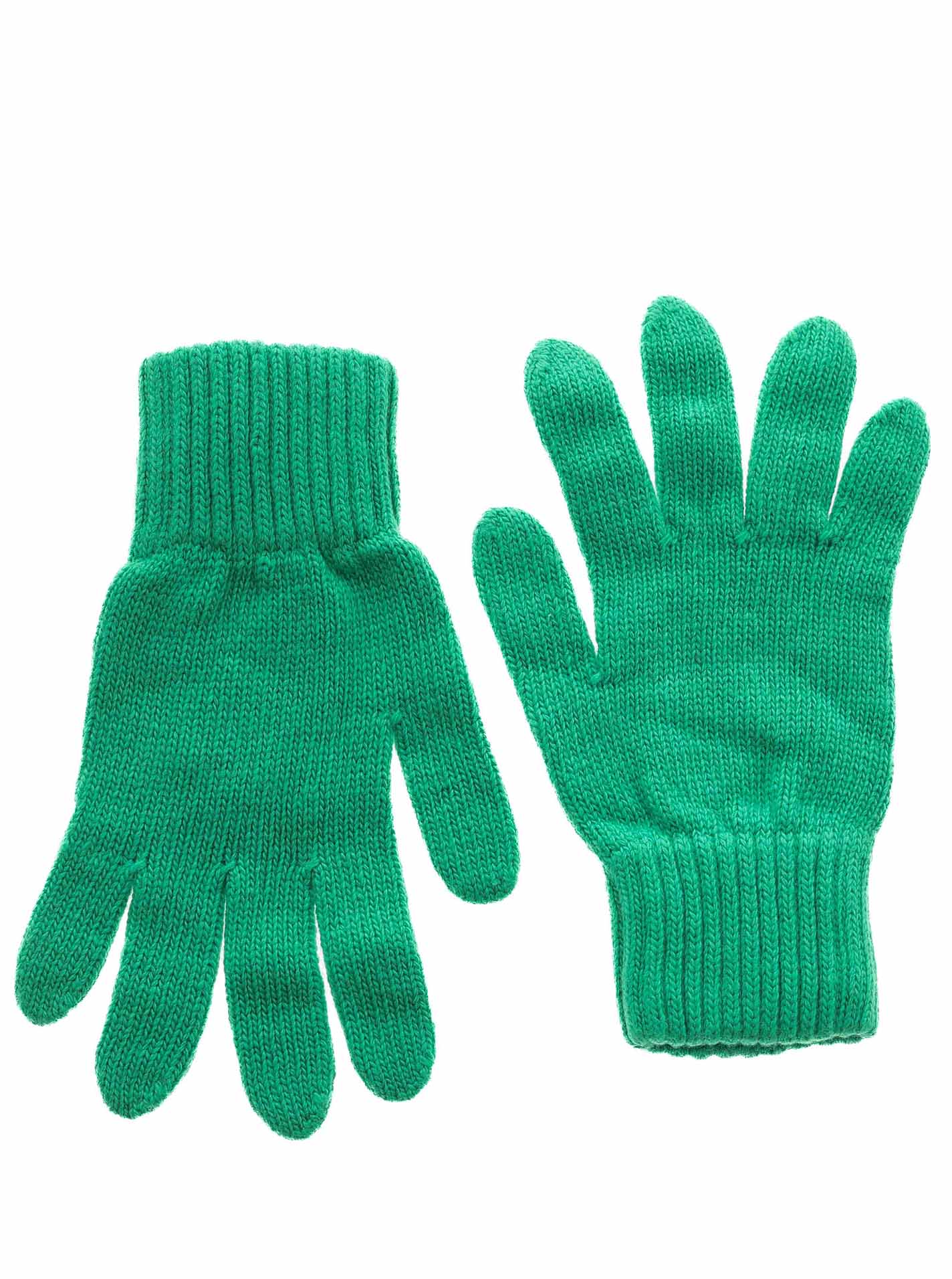 Zwillingsherz - Woll Handschuhe - Grün