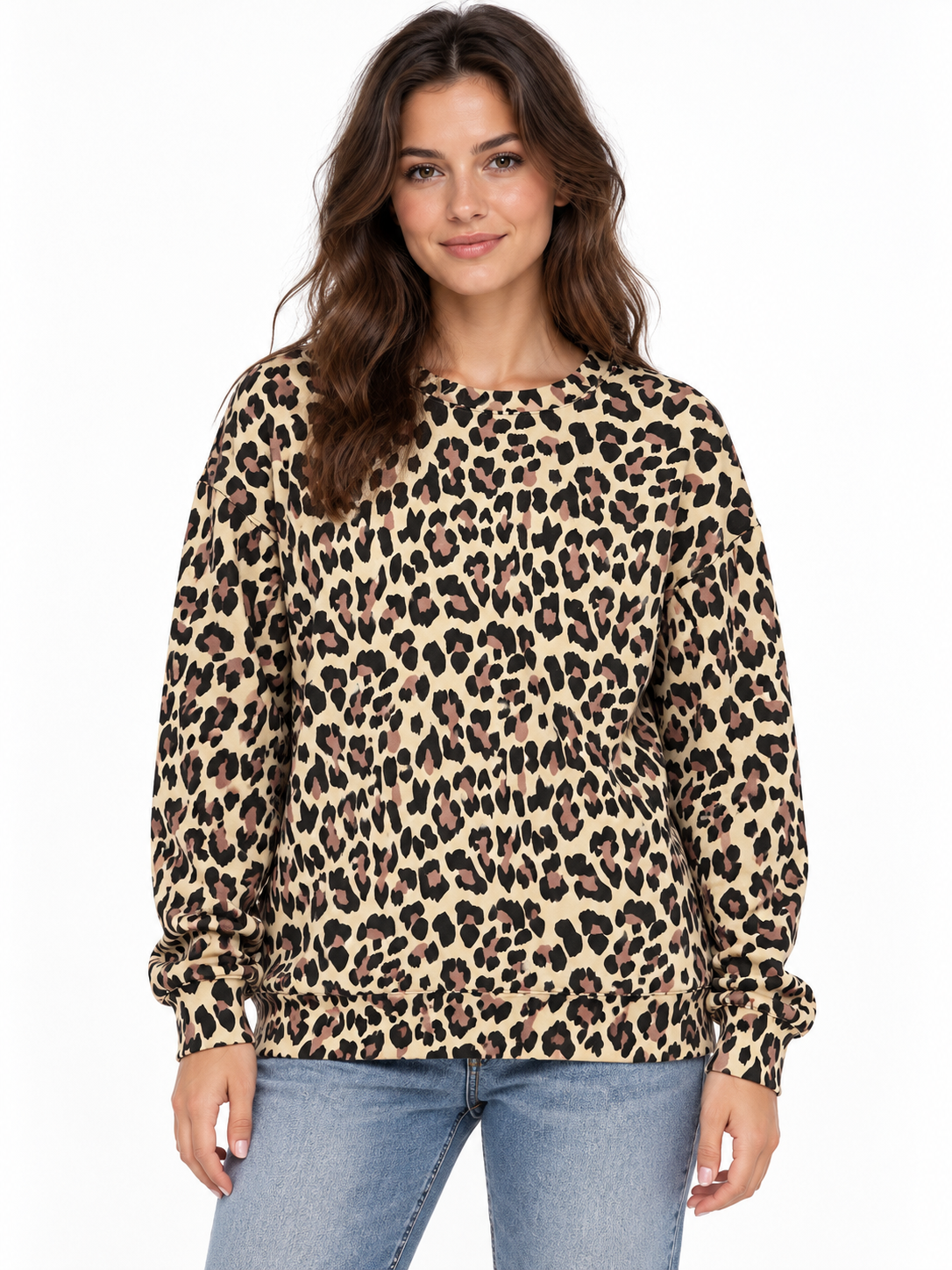 Zwillingsherz Leo Sweatshirt - Sweet Soul - Beige