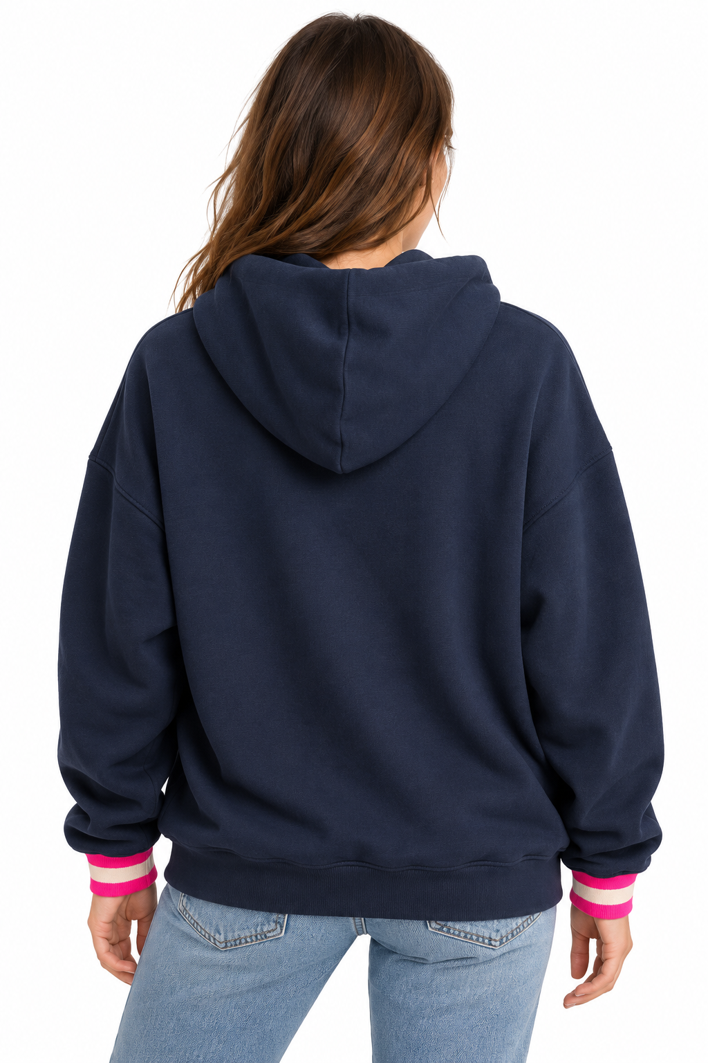 Zwillingsherz - Oversized Hoodie ZH - Marine