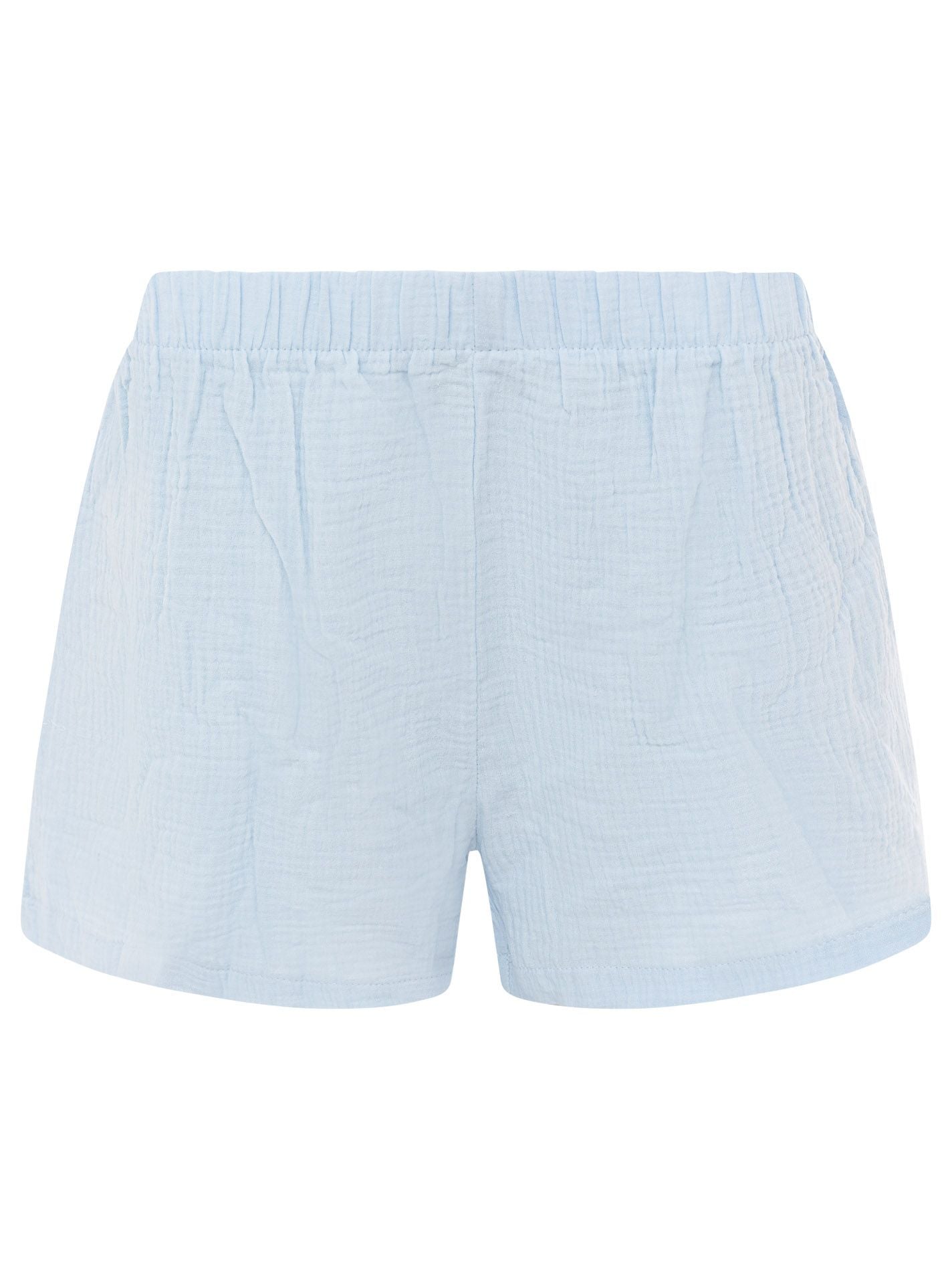 Zwillingsherz - Musselin Shorts - Hellblau