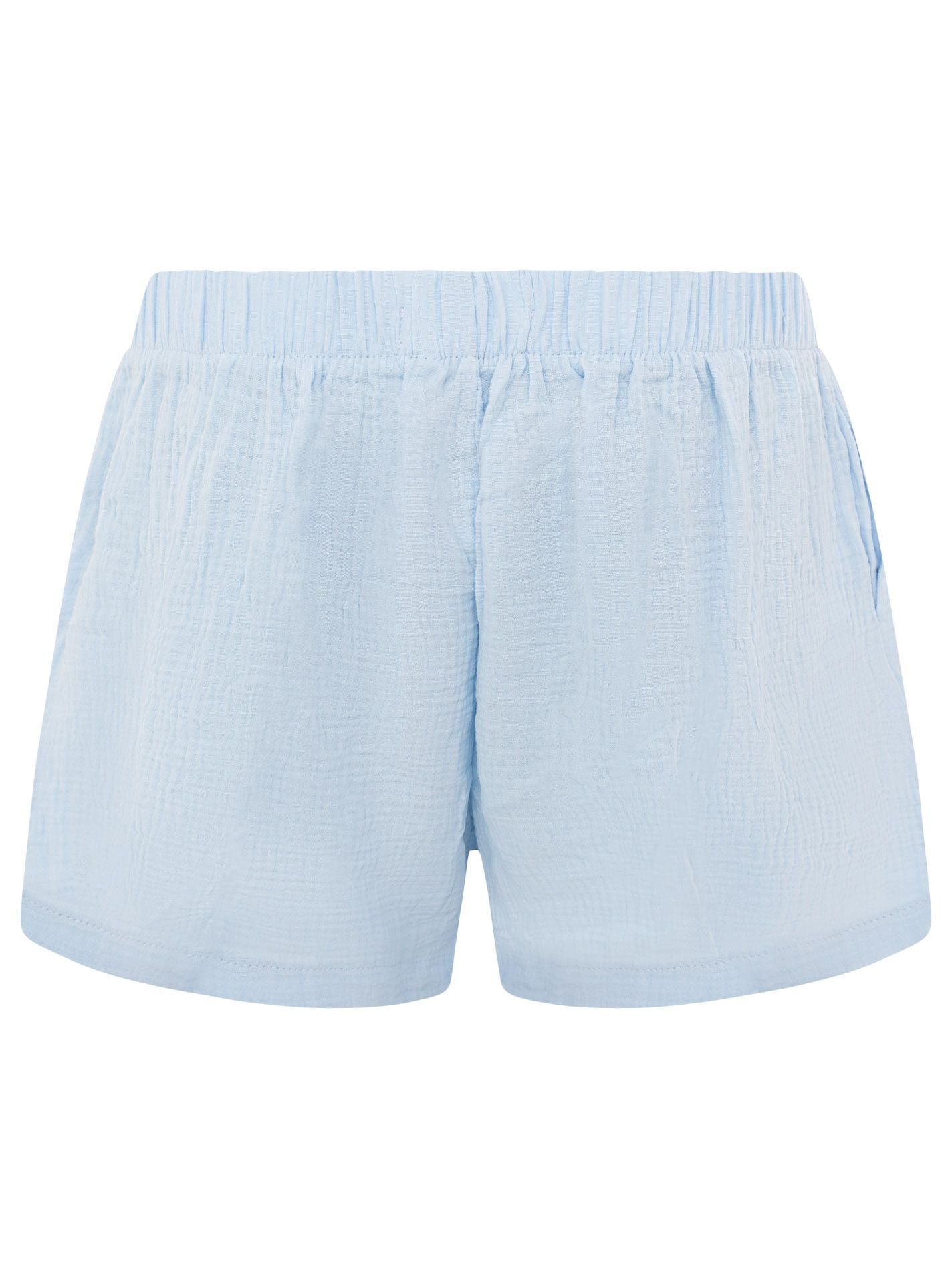 Zwillingsherz - Musselin Shorts - Hellblau