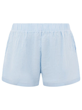 Zwillingsherz - Musselin Shorts - Hellblau