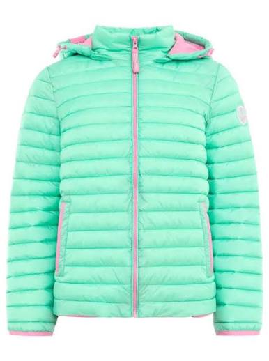 Zwillingsherz – Steppjacke Anker - Neon Mint