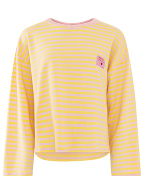 Zwillingsherz - Sweatshirt "Perfectly Imperfect" - Gelb