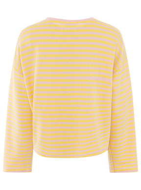 Zwillingsherz - Sweatshirt "Perfectly Imperfect" - Gelb