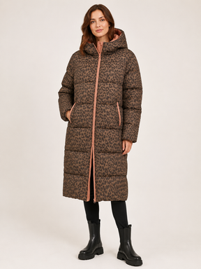 Zwillingsherz - Steppmantel / Steppjacke "Leo" - Taupe