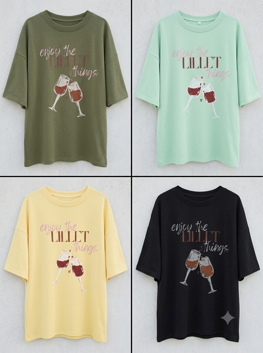 DressWithClass - T-Shirt Enjoy Lillet
