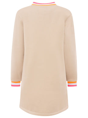 Zwillingsherz - Bombermantel "Herz" - Beige