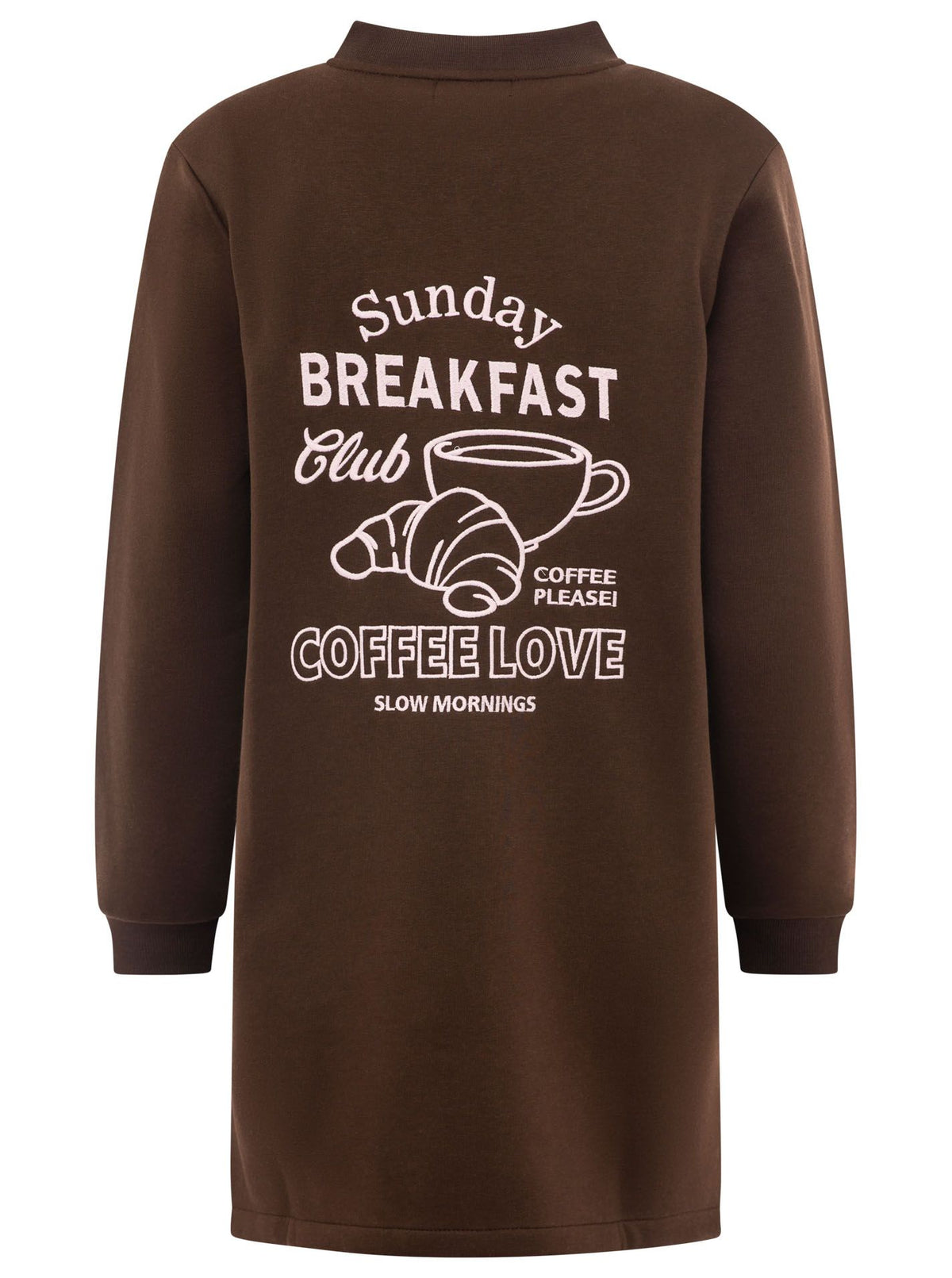 Zwillingsherz - Bombermantel "Sunday Breakfast Love"- Braun