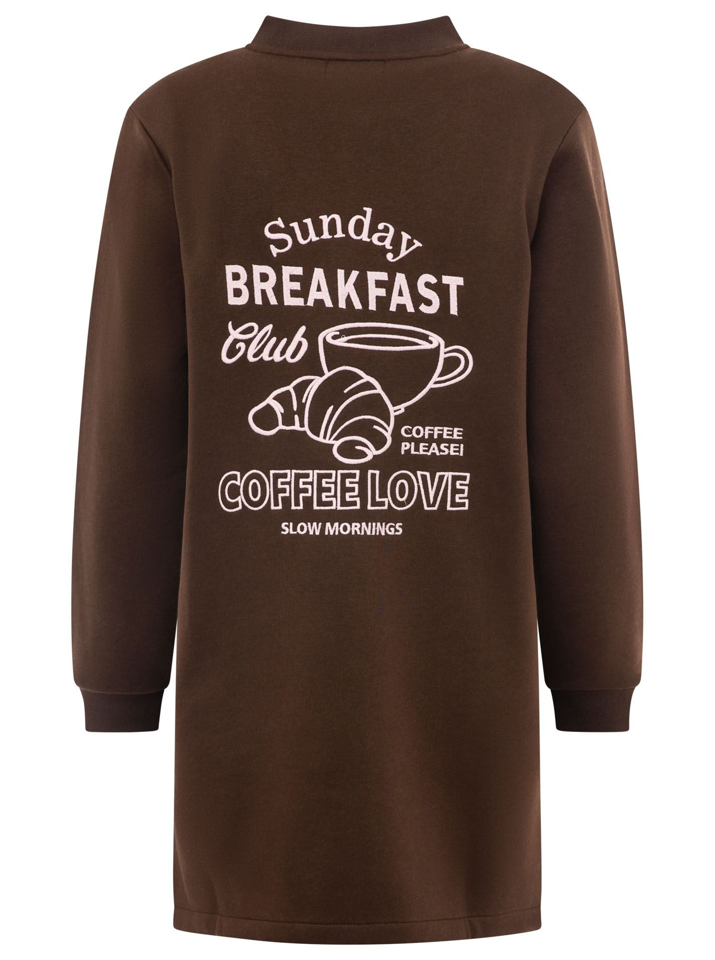 Zwillingsherz - Bombermantel "Sunday Breakfast Love"- Braun
