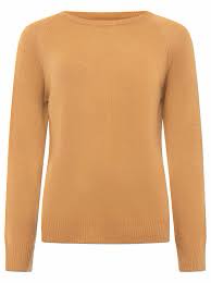 Zwillingsherz Kaschmir Pullover (100% Cashmere) - Camel