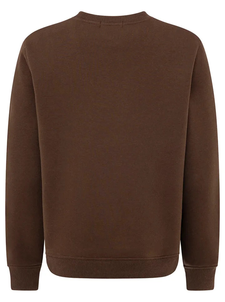 Zwillingsherz - Sweatshirt "Wild & Free" - Braun