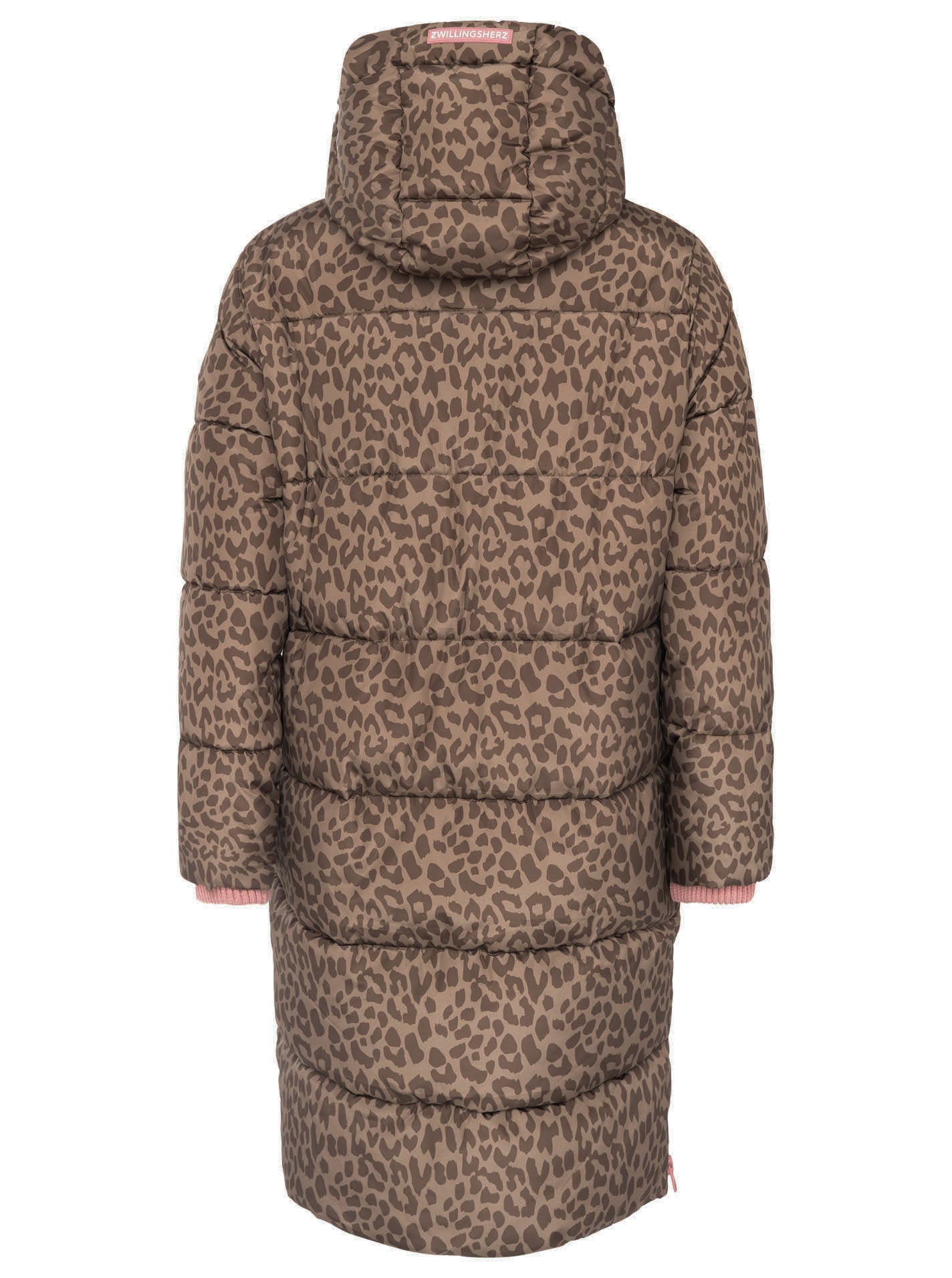 Zwillingsherz - Steppmantel / Steppjacke "Leo" - Taupe