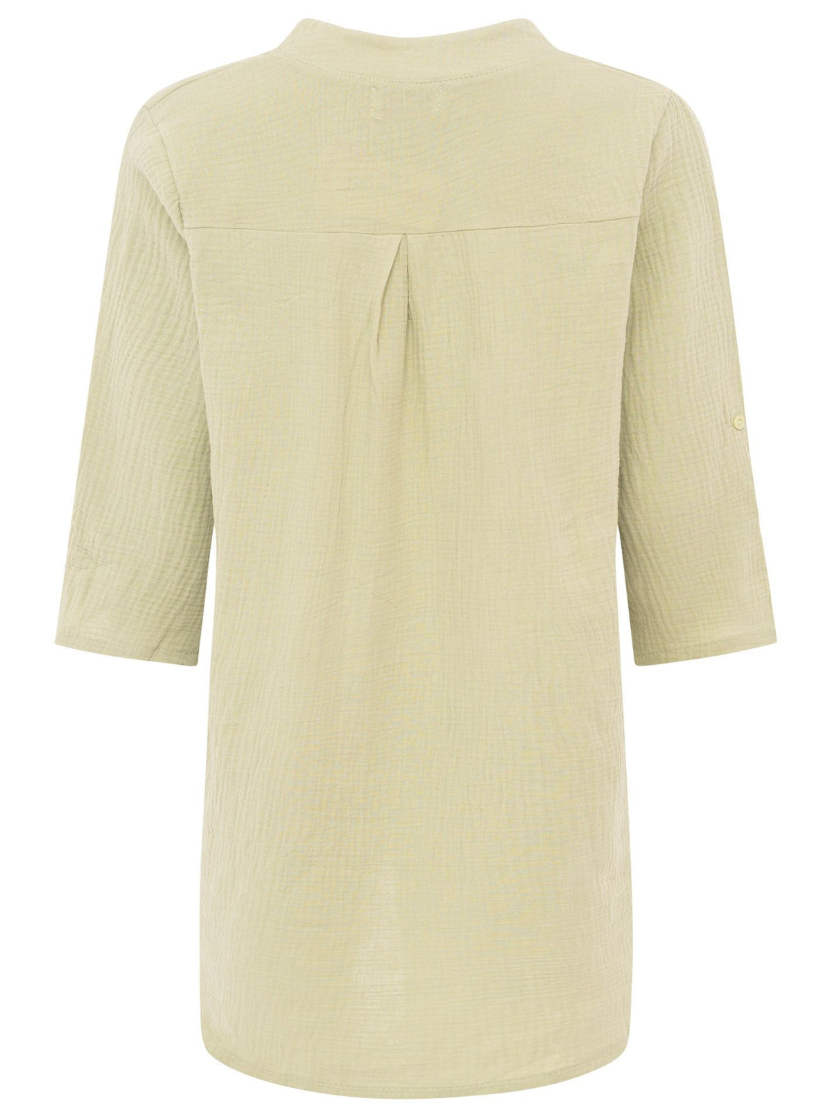 Zwillingsherz - Musselin Tunika/Kleid - Salbei