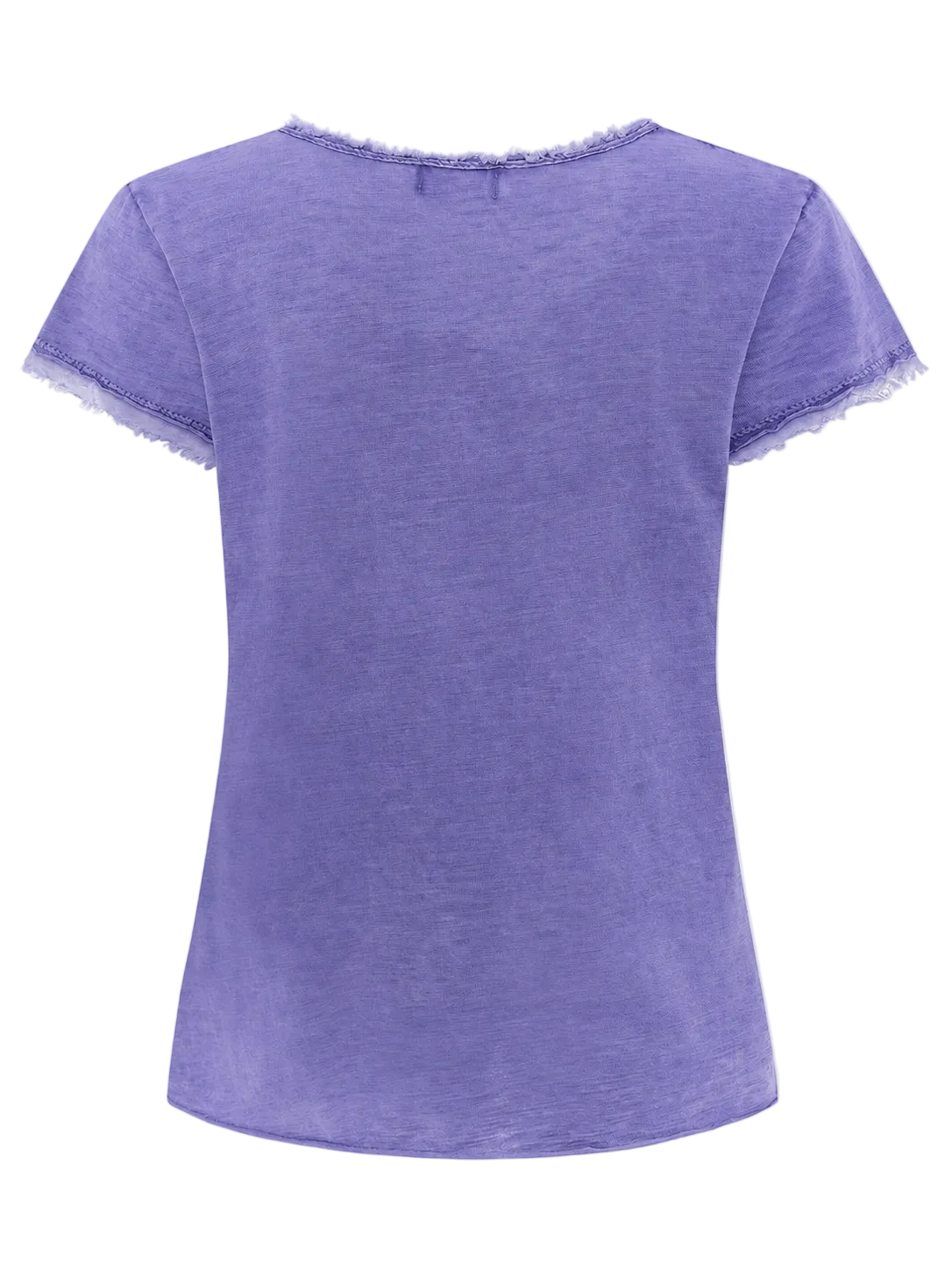 Zwillingsherz - Oversized T-Shirt "Positive Mind" - Lila