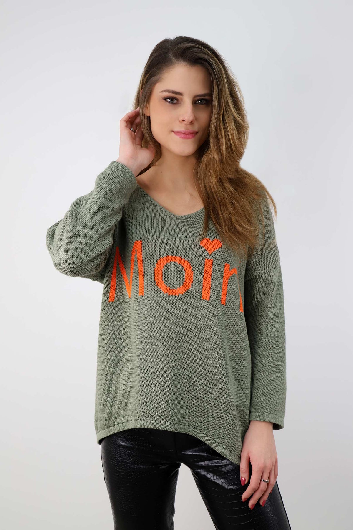 Pullover "Moin" - Khaki