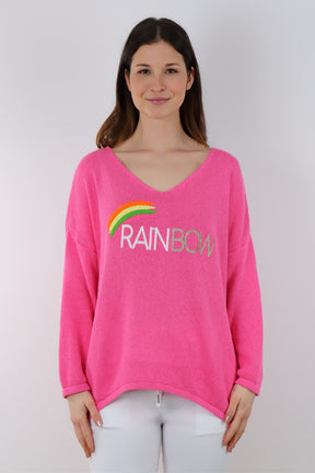 Pullover "Rainbow" - Pink