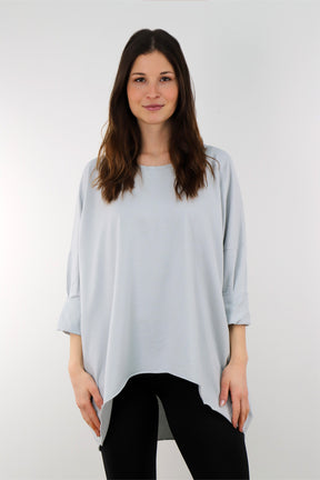Sweatshirt "Oversize" - Hellgrau