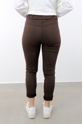 Hose "Jogger-Basic" - Braun