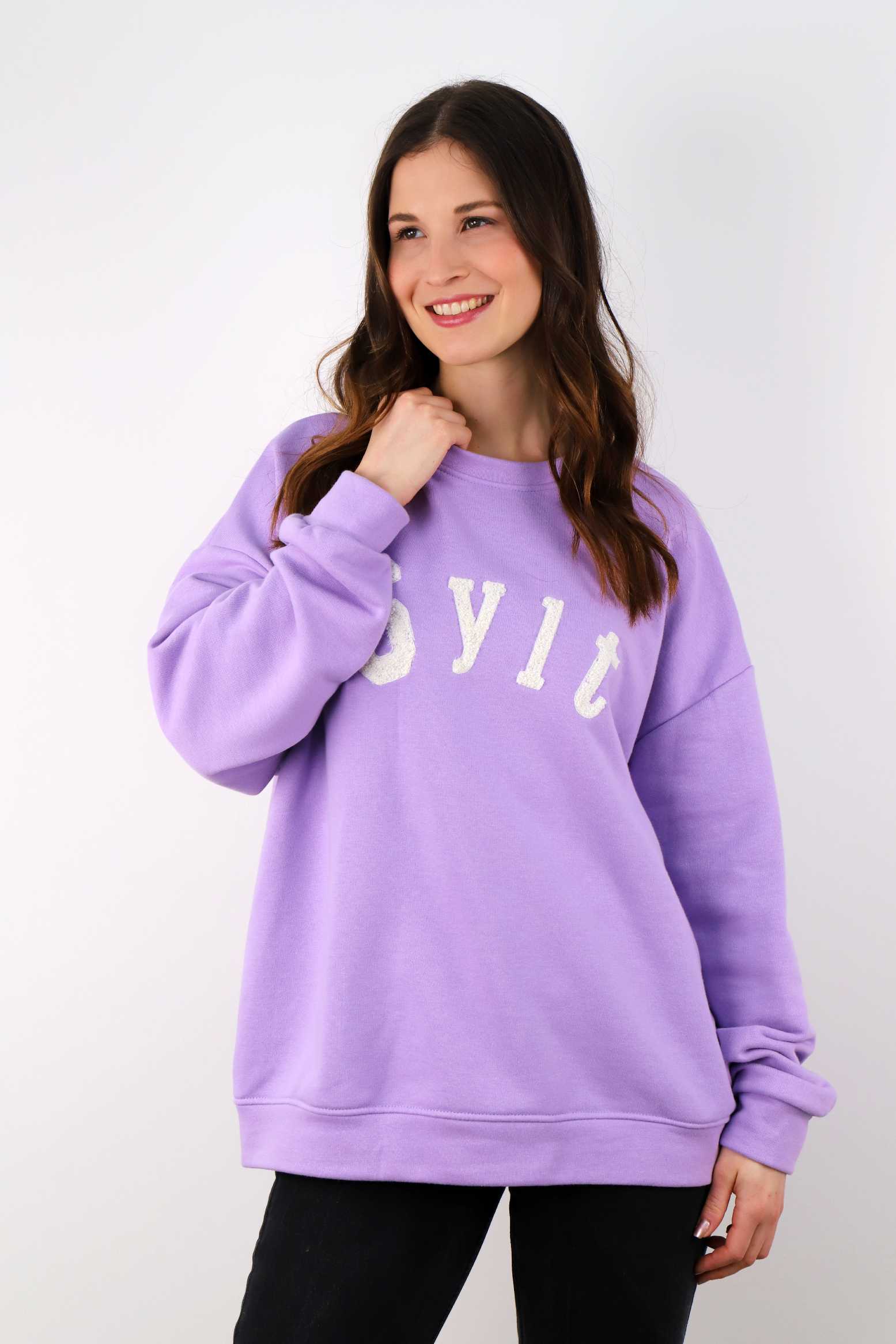Sweatshirt "Sylt" - Flieder/Lila
