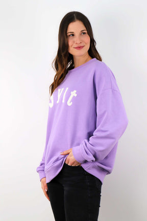 Sweatshirt "Sylt" - Flieder/Lila