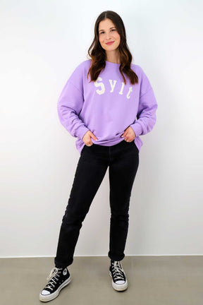 Sweatshirt "Sylt" - Flieder/Lila