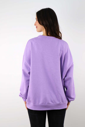 Sweatshirt "Sylt" - Flieder/Lila