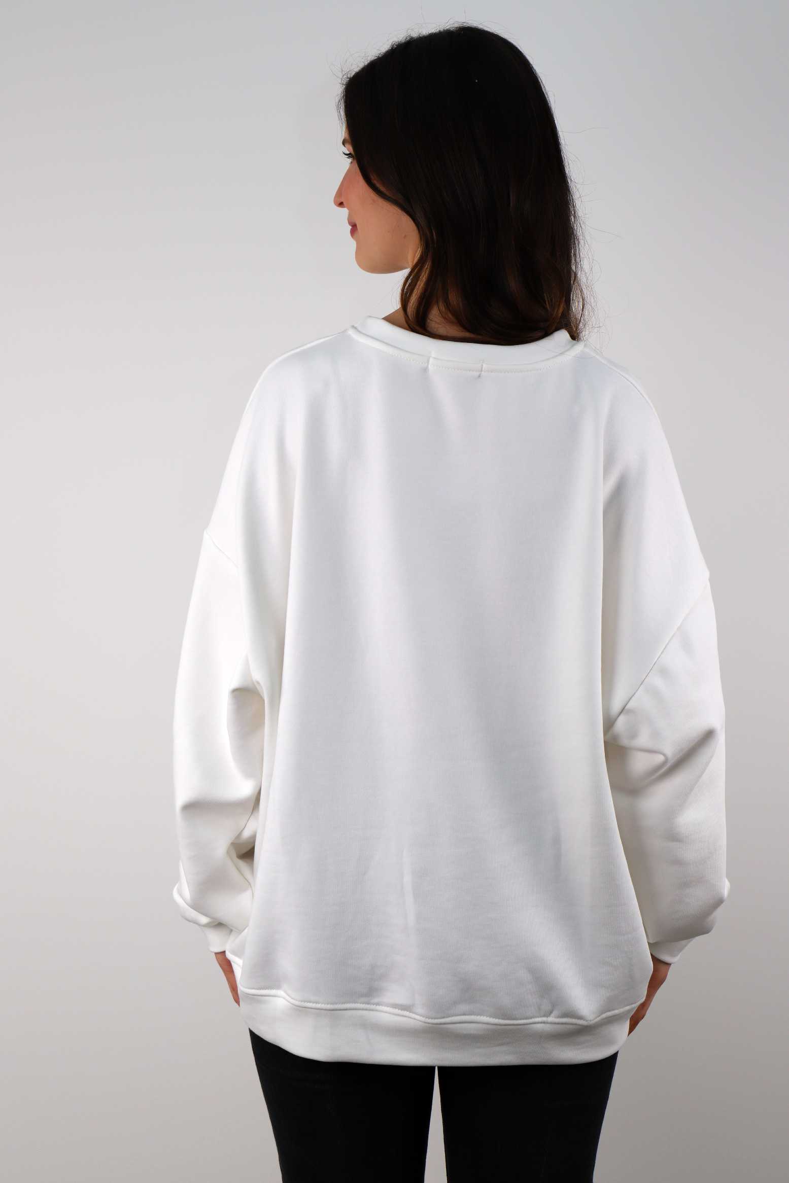 Sweatshirt "Sylt" - Weiß