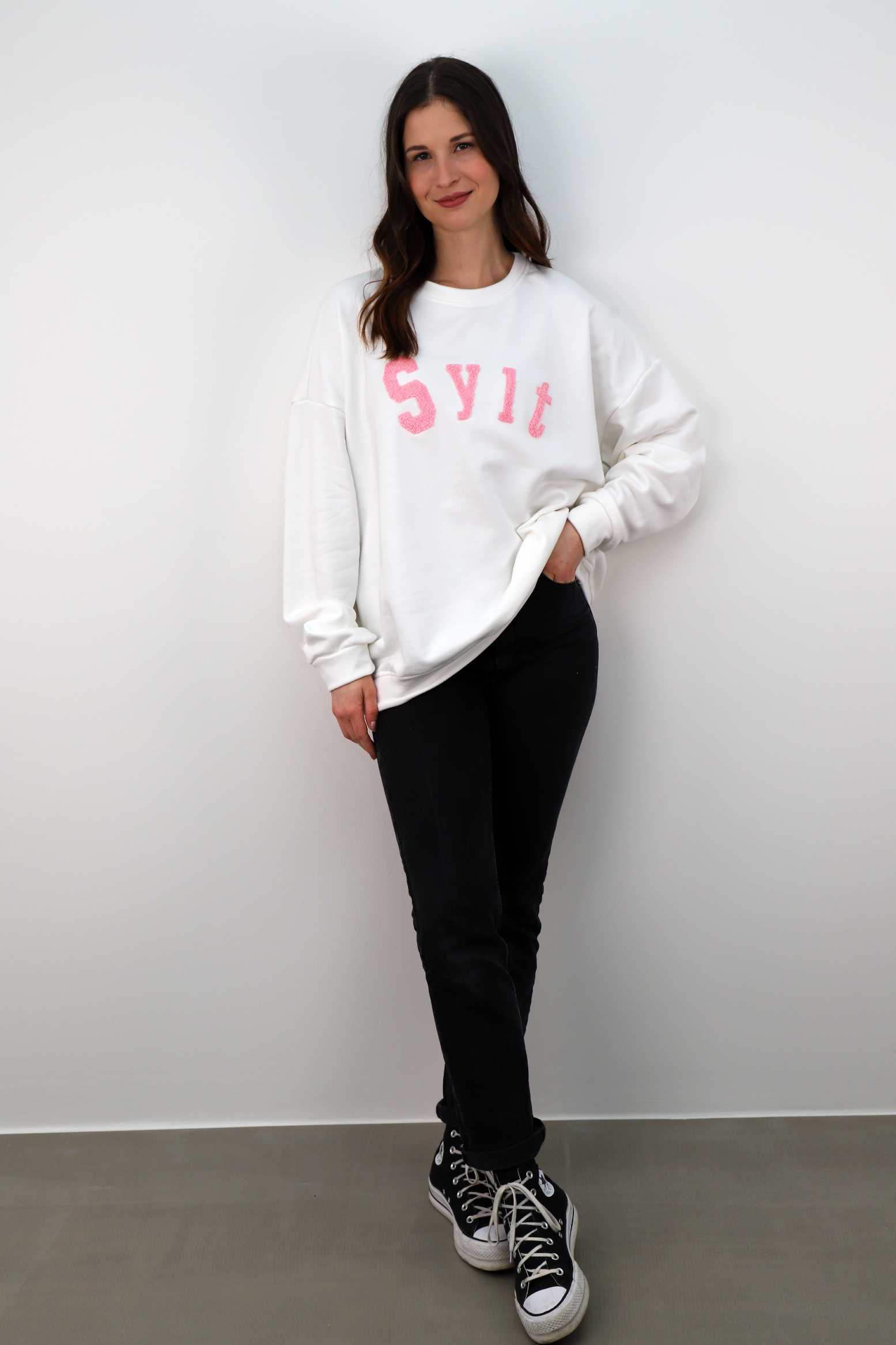 Sweatshirt "Sylt" - Weiß