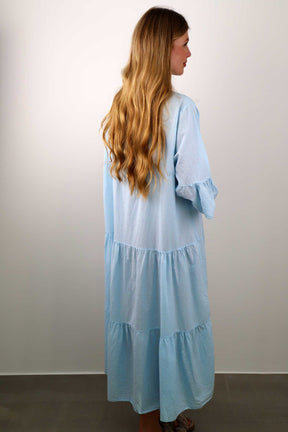 Maxi Kleid - Hellblau