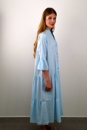 Maxi Kleid - Hellblau