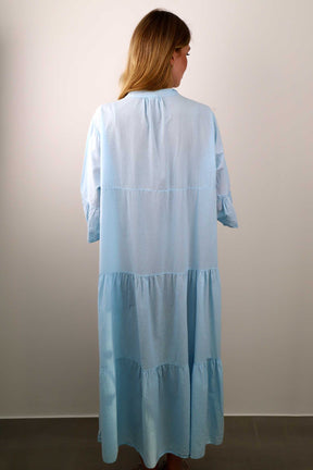 Maxi Kleid - Hellblau
