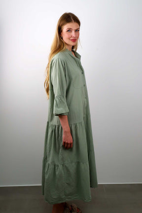 Maxi Kleid - Khaki