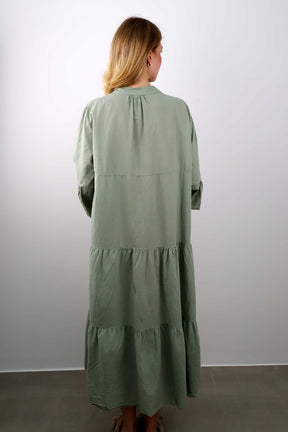 Maxi Kleid - Khaki