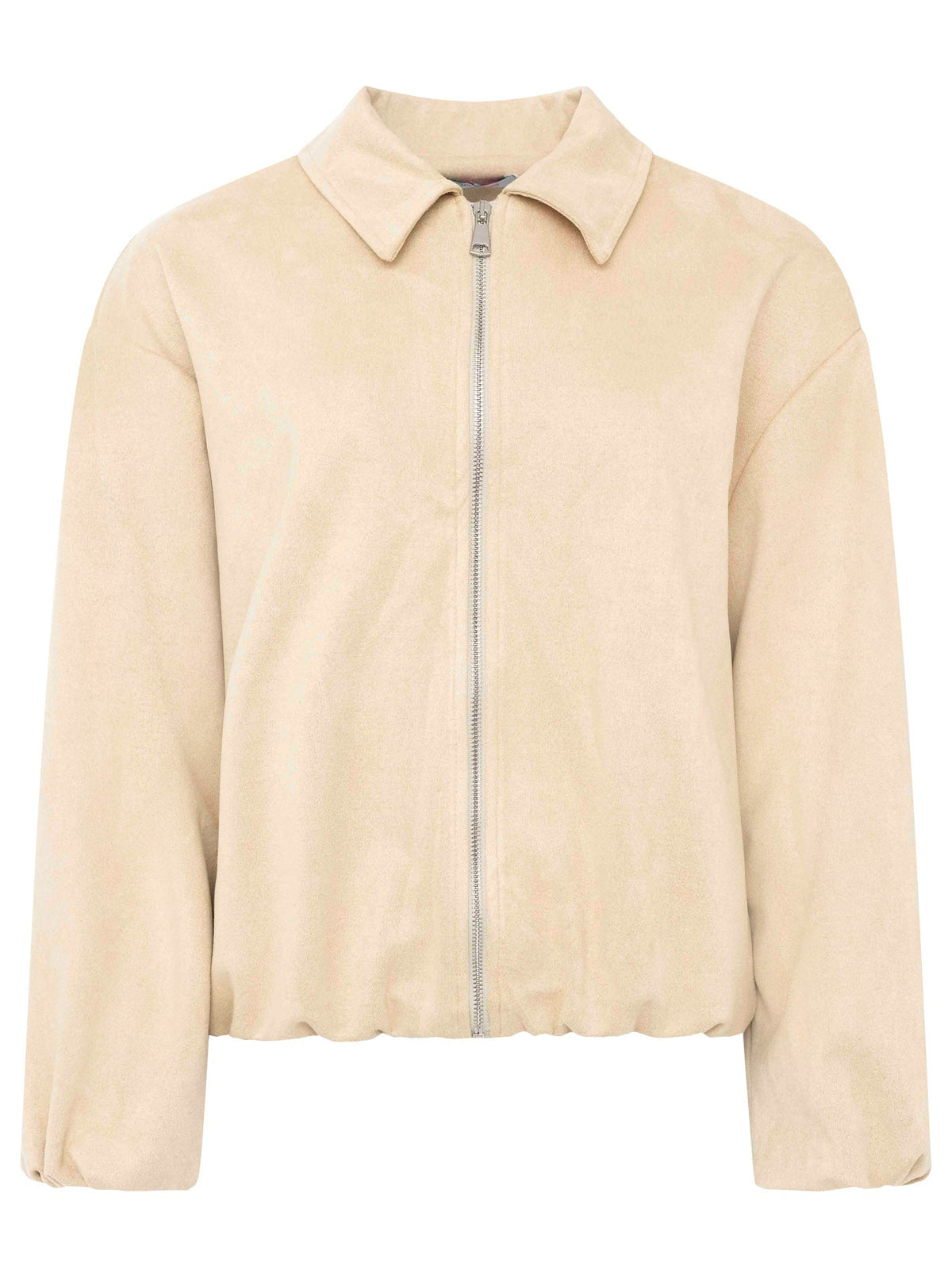Zwillingsherz - Jacke Kunstwildleder "Night Time" - Beige