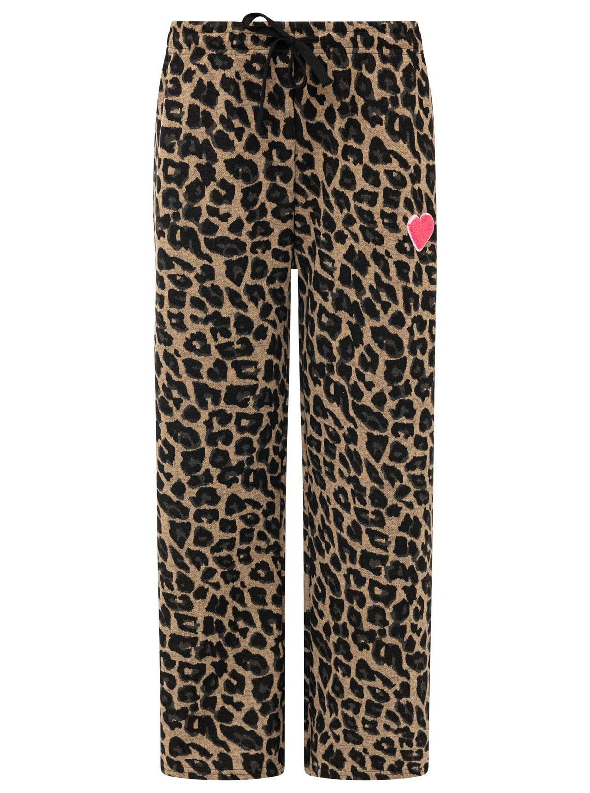 Zwillingsherz - Hose "Leo Allover Herz" - Beige
