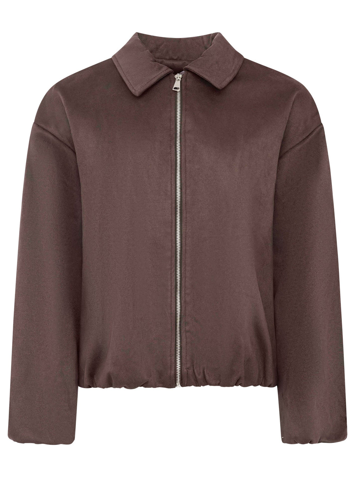 Zwillingsherz - Jacke Kunstwildleder "Night Time" - Braun