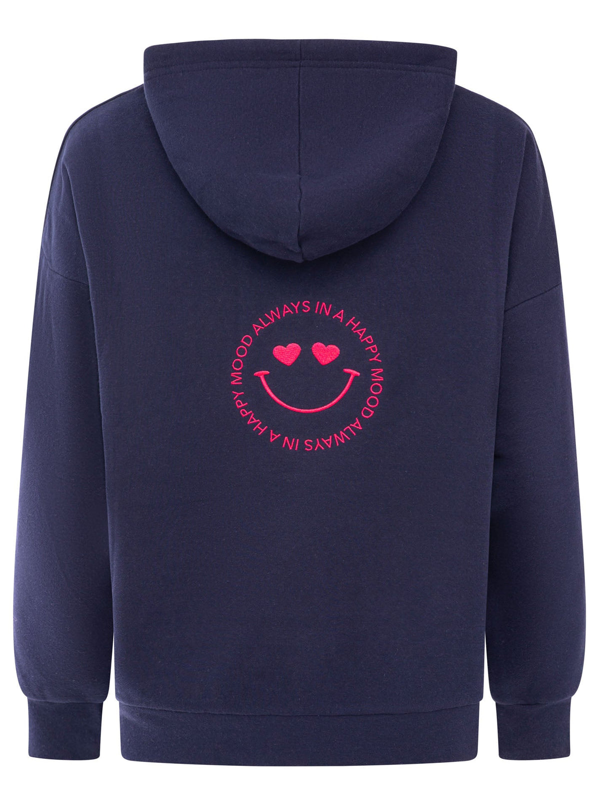Zwillingsherz - Oversized Hoodie "Happy" - Marine
