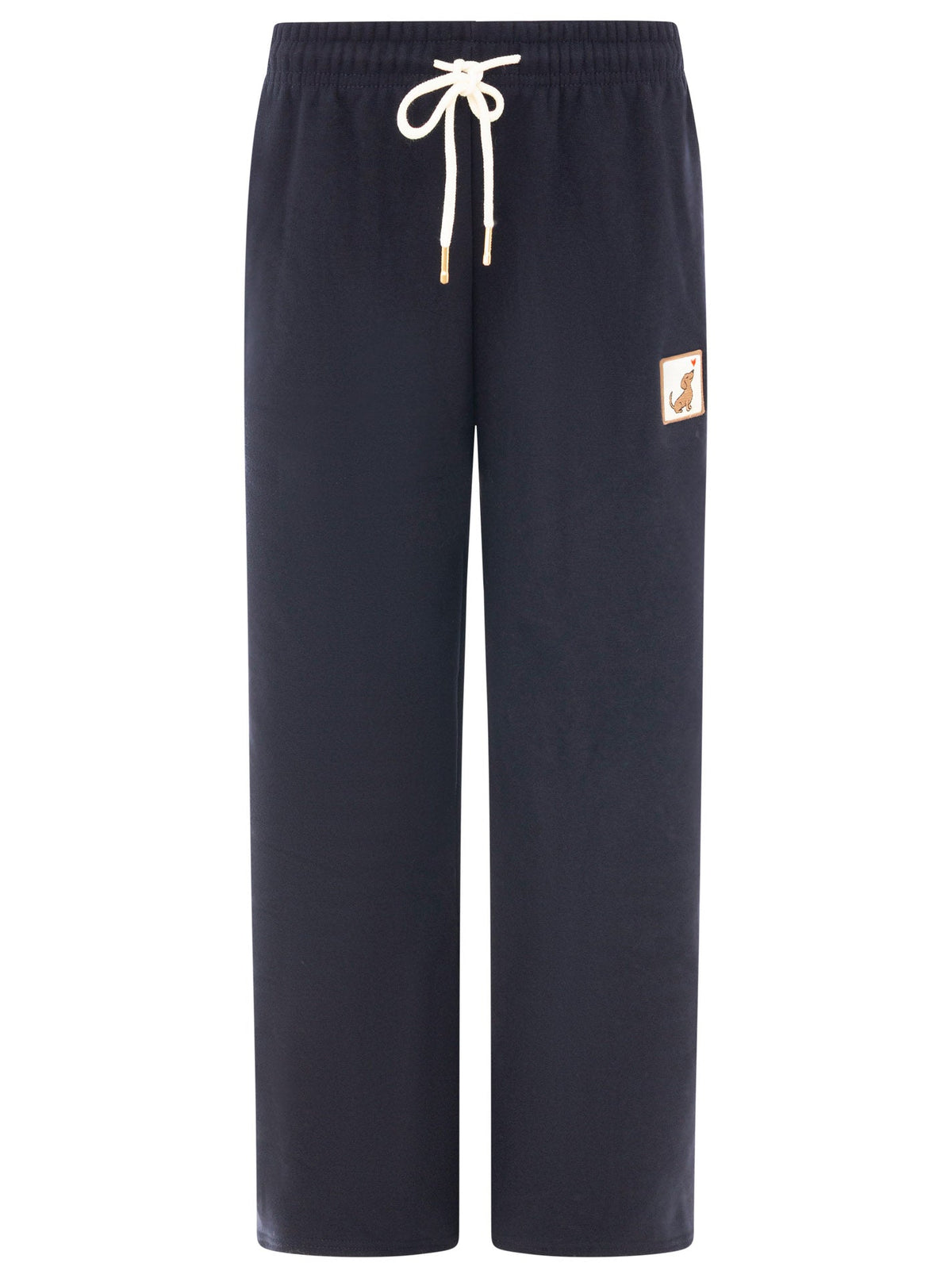Zwillingsherz - Jogginghose "Dackel Patch" - Marine