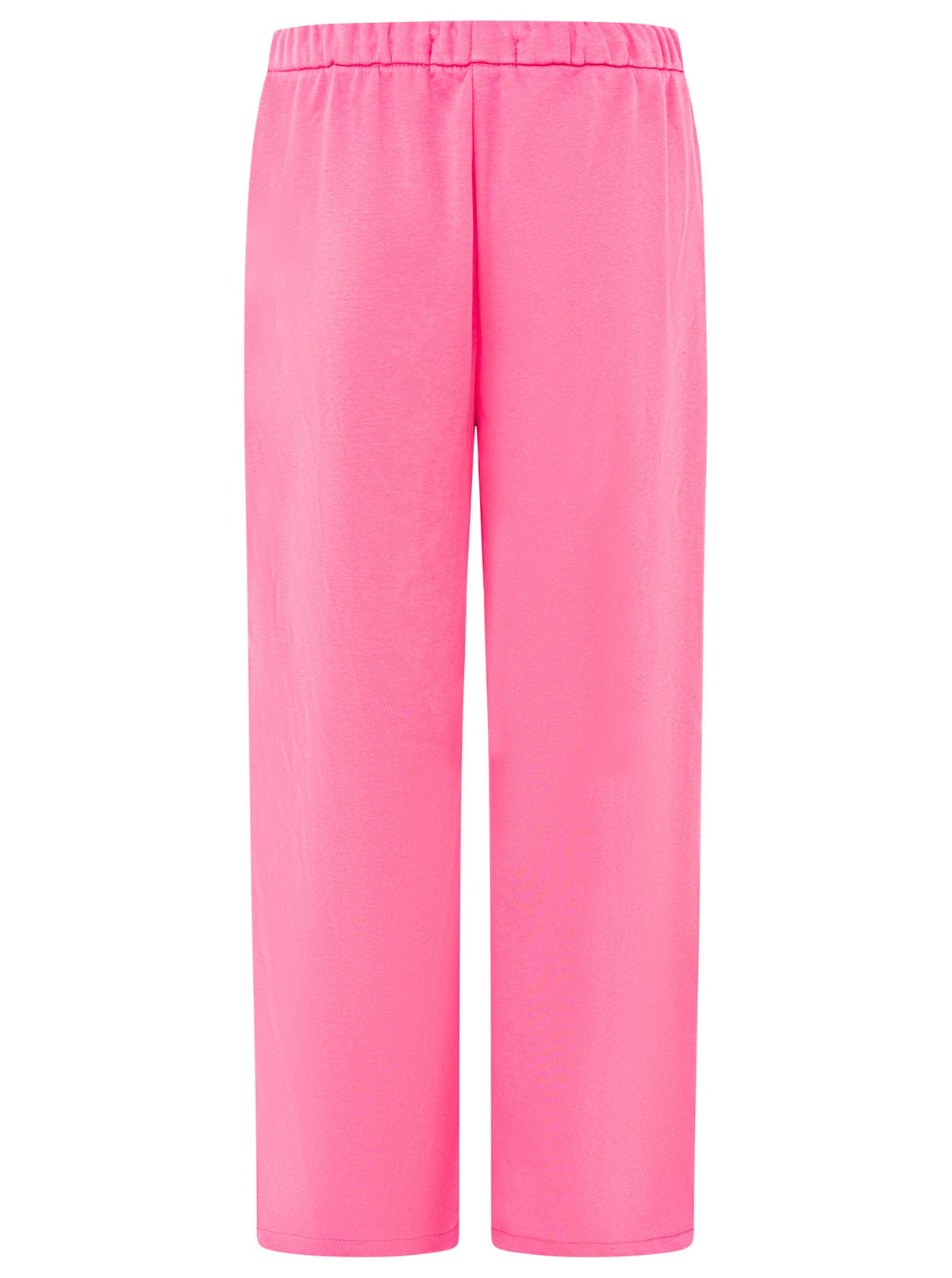 Zwillingsherz - Sweat Hose "Positive Vibes & Stickerei" - Neonpink