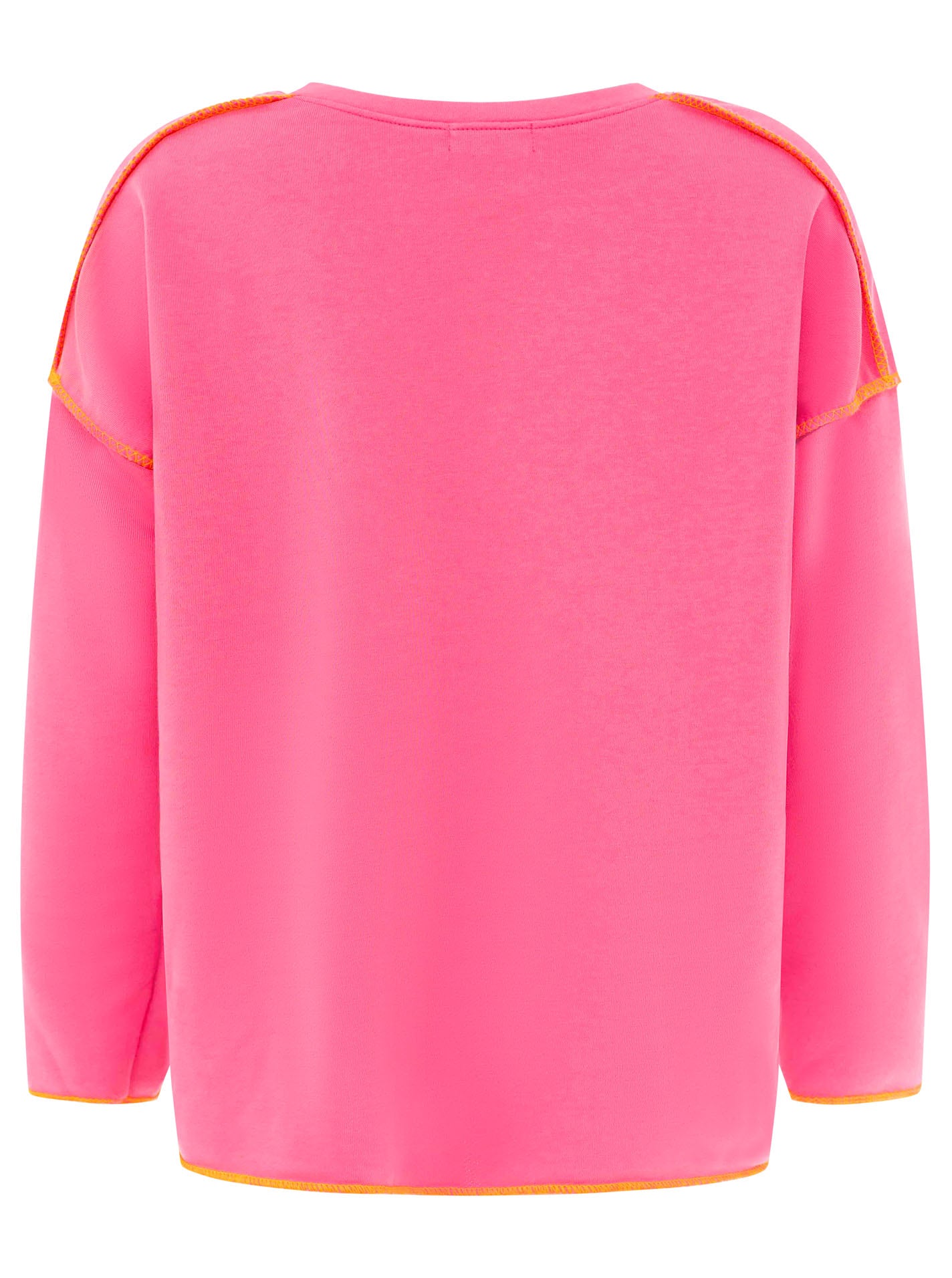 Zwillingsherz Sweatshirt Iconic Club Neonpink