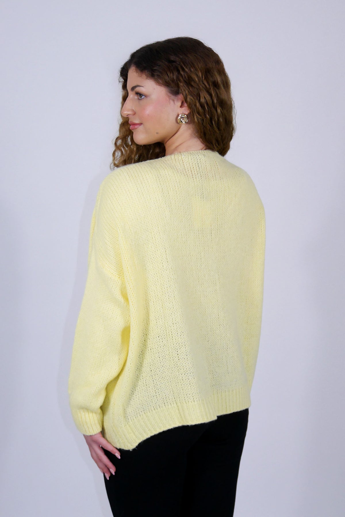 Flair - Cardigan in trendigem Neon - Gelb