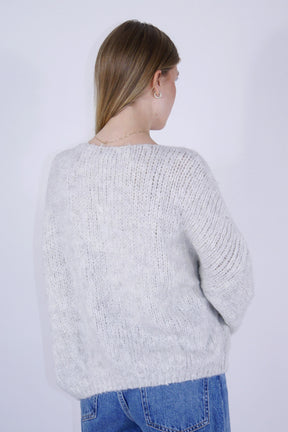Flair - Cardigan mit Schleifen - Beige