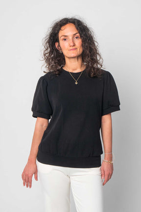 MOOIJ - T-Shirt aus fester Baumwolle - Schwarz