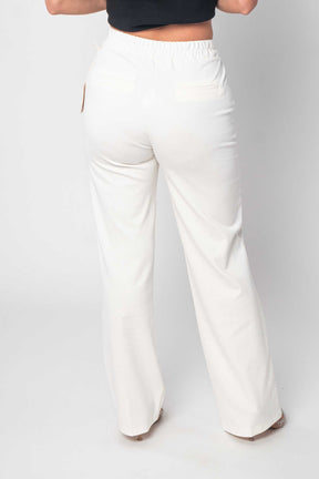 Comfort Hose ausgestellt - Weiß/Creme
