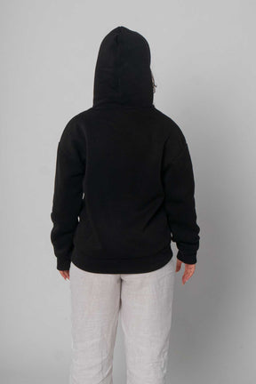 Flair - Hoodie/Sweatshirt "Smile - Shine - Share" - Grau/Neon