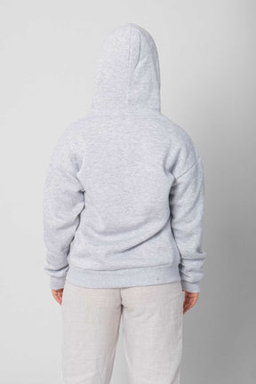 Basic Moin Hoodie/Sweatshirt - Grau/Pink